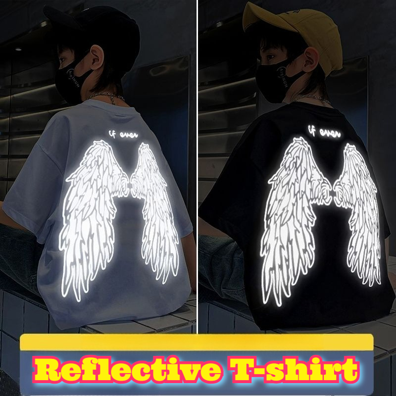 Summer Clothing Teens - Gençlik Yansıtıcı Kanatlar T Gömlek Pamuk