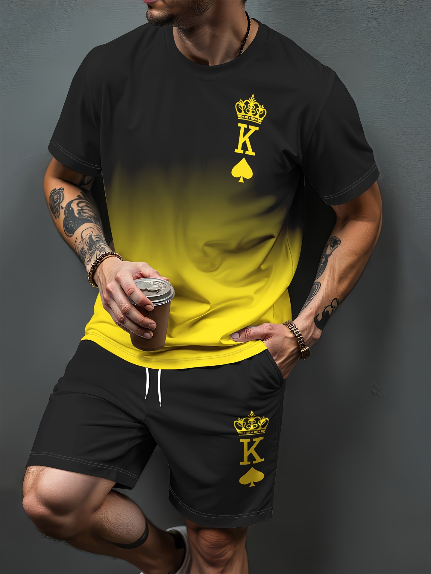 Degrade Mektup Desen 3D Baskı  - Summer Clothing Styles incelemesi ve fiyatı