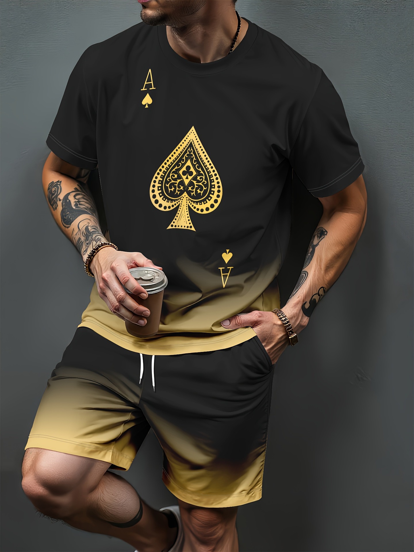 Degrade Mektup Desen 3D Baskı  - Summer Clothing Styles incelemesi ve fiyatı
