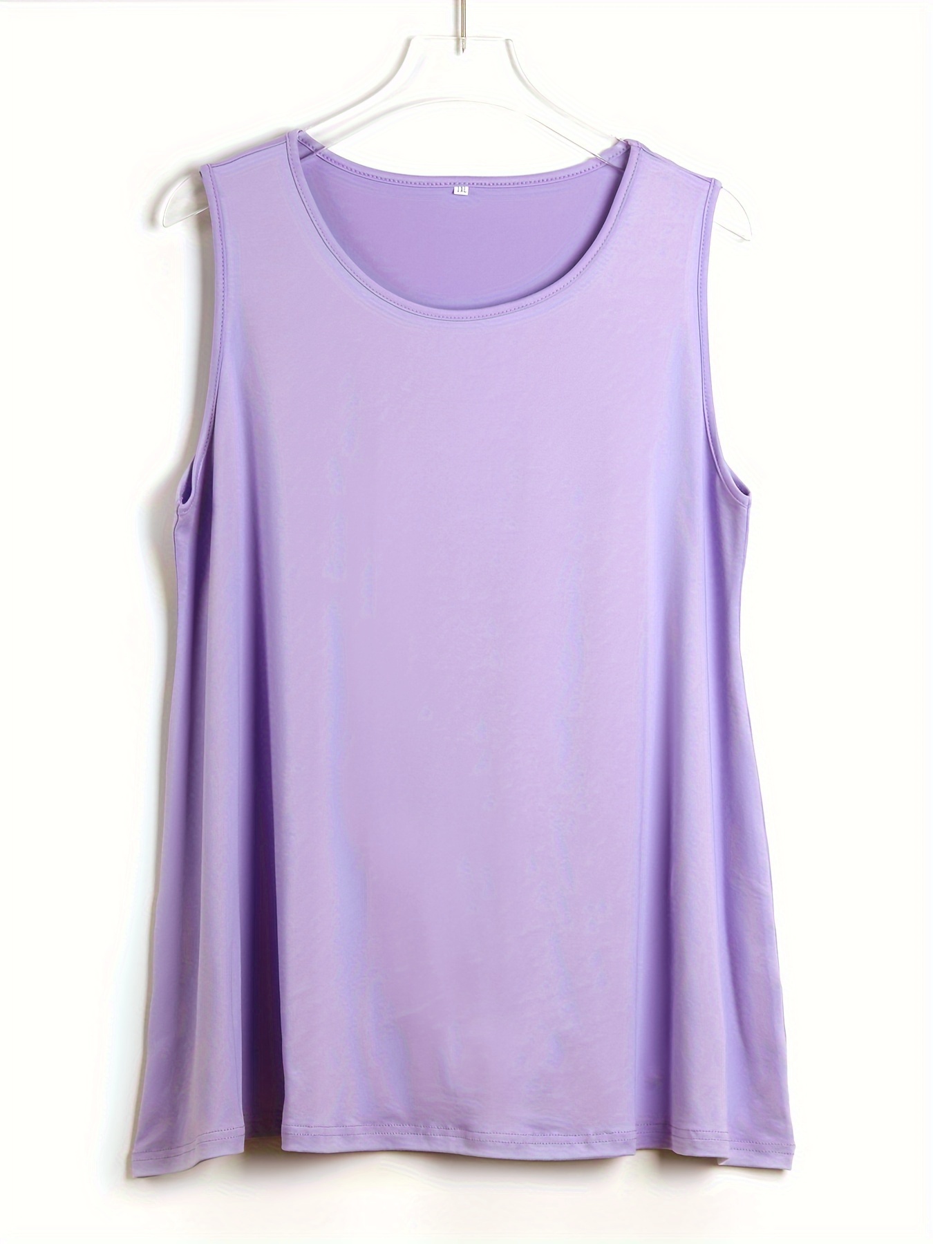 Artı Boyutu Basit Katı Tank To - Summer Clothing Styles For Women incelemesi ve fiyatı