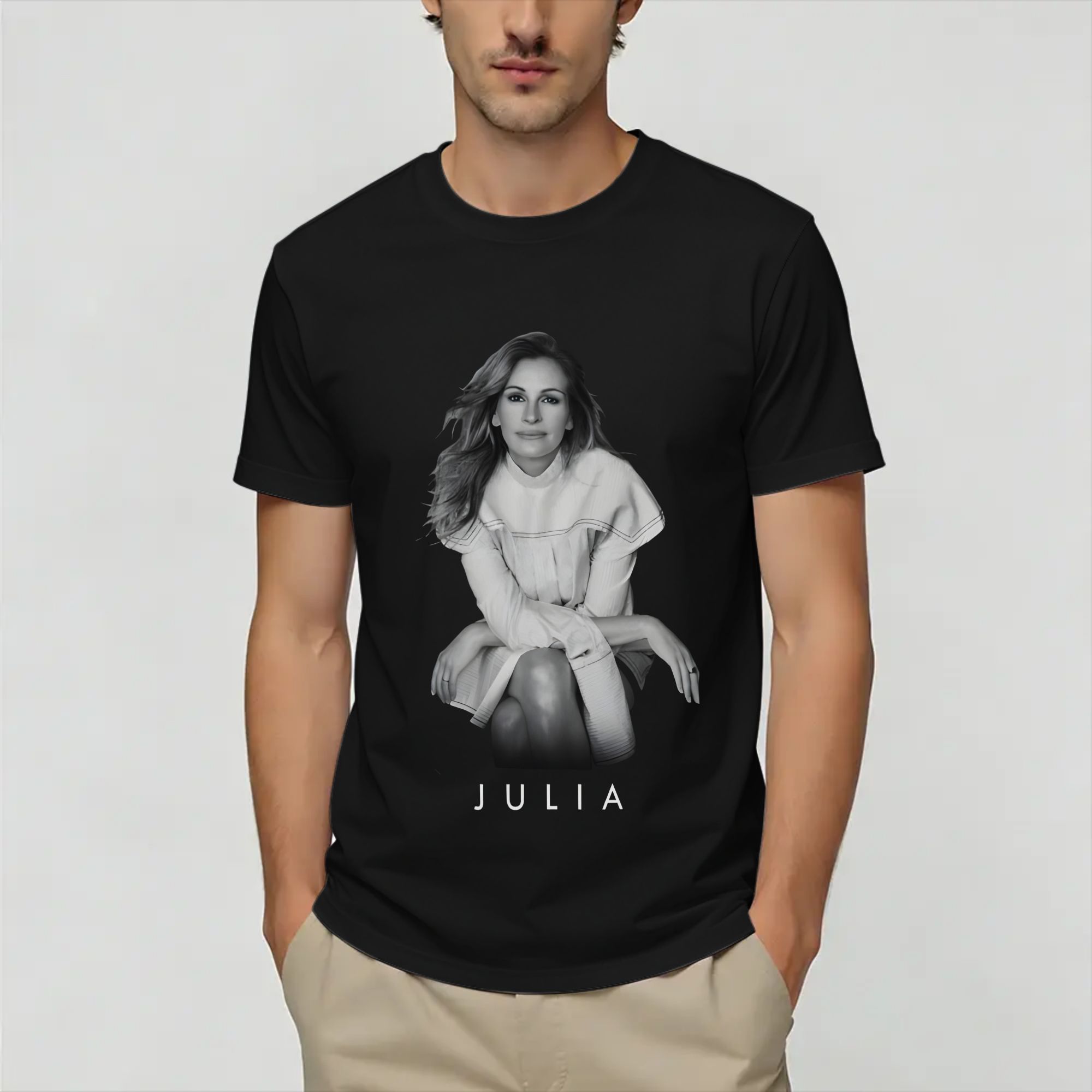 Julia Roberts Saf Pamuklu Tişö - Summer Roberts Clothing incelemesi ve fiyatı