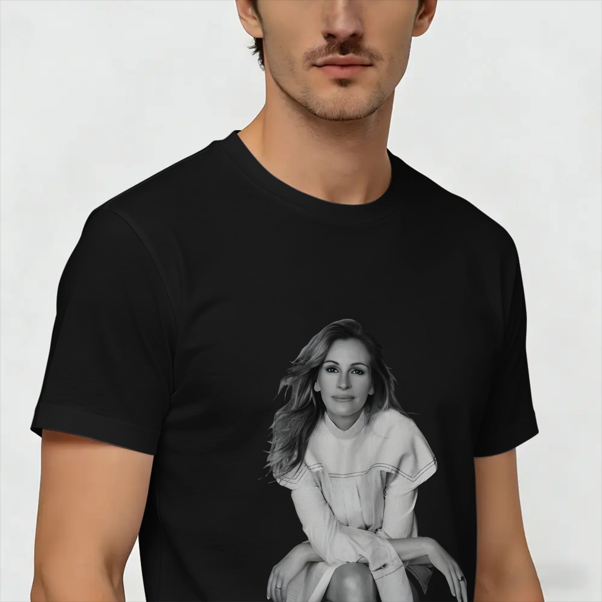 Julia Roberts Saf Pamuklu Tişö - Summer Roberts Clothing incelemesi ve fiyatı