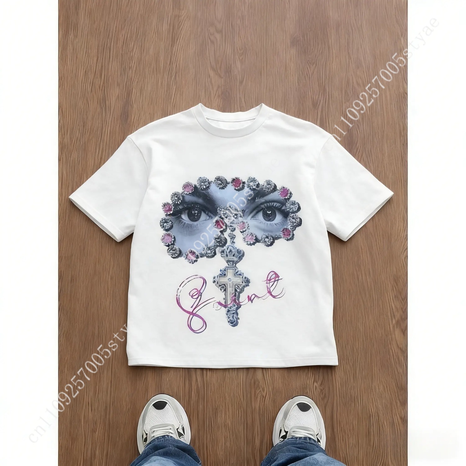 Erkek Bol Kesim Grafik Baskılı - Summer Quilt incelemesi ve fiyatı
