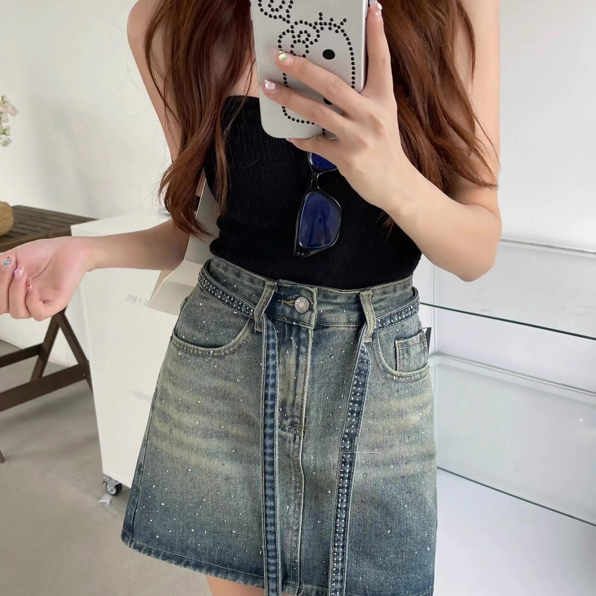 Kadınlar İçin Kot Etekler Degr - Summer Clothing Styles For Women incelemesi ve fiyatı