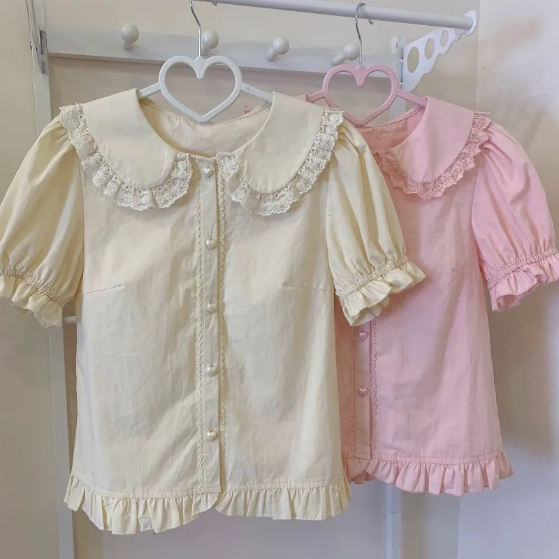 Yaz Japon Kawaii Lolita Gömlek - Summer Clothing Japan incelemesi ve fiyatı