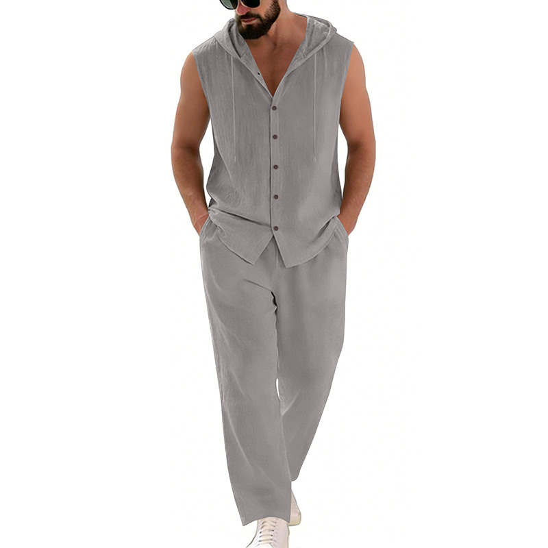 Erkek Günlük Keten Takım Elbis - Summer Clothing Sets Men incelemesi ve fiyatı