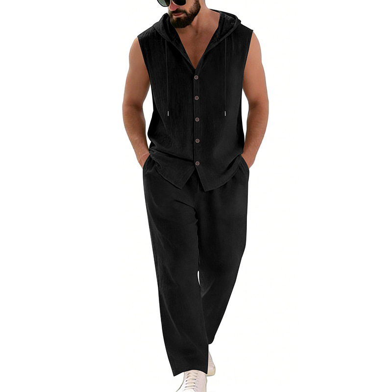 Erkek Günlük Keten Takım Elbis - Summer Clothing Sets Men incelemesi ve fiyatı
