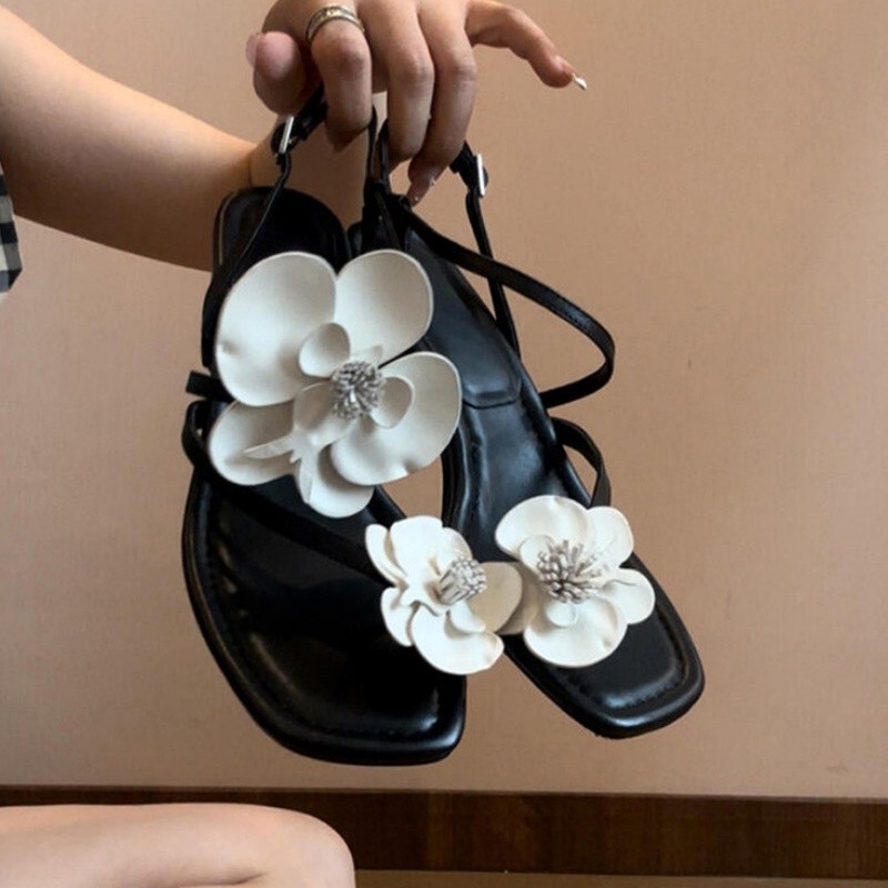 Wonen Çiçek Klipsli Toe Yüksek - Summer Clothing Collection incelemesi ve fiyatı