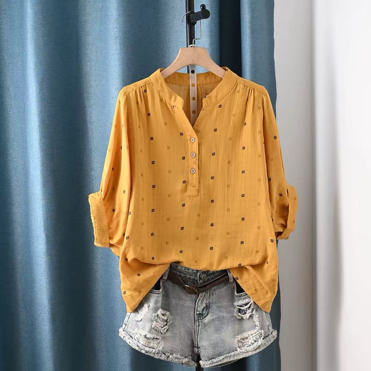 2026 Kadın bluzu Japon pamuk i - Summer Clothing Japan incelemesi ve fiyatı