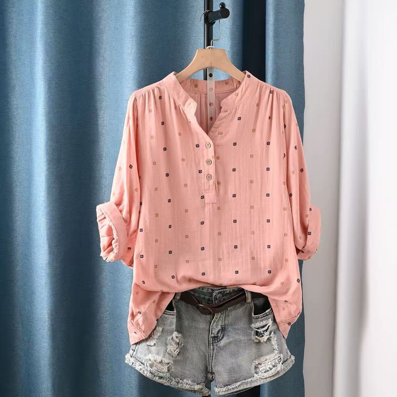 2026 Kadın bluzu Japon pamuk i - Summer Clothing Japan incelemesi ve fiyatı