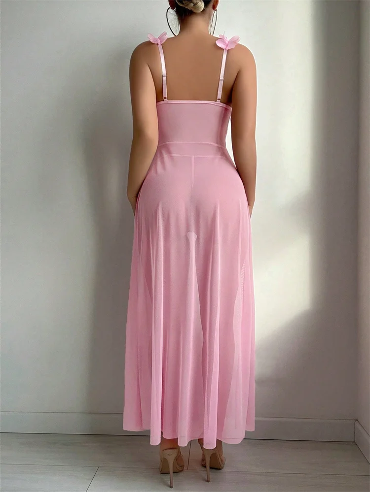 Pembe Çiçekli Seksi Gecelikler - Summer Clothing Styles incelemesi ve fiyatı