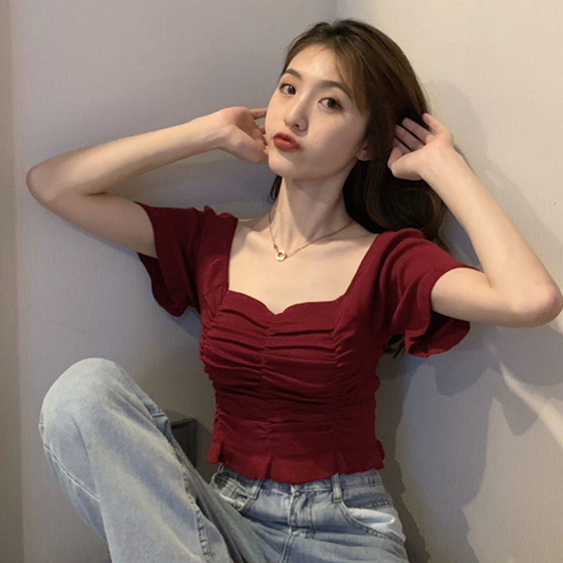 Örme Moda Bluz Kadın Fırfırlı  - Summer Clothing For Teens incelemesi ve fiyatı