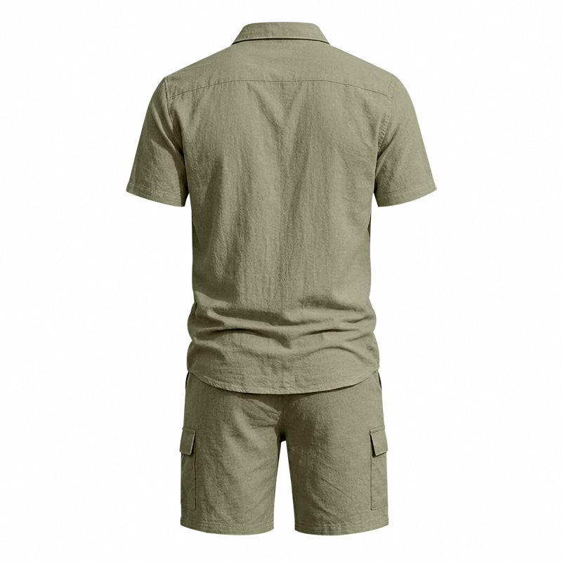 Erkekler Yazlık Amerikan Keten - Summer Clothing Sets Men incelemesi ve fiyatı