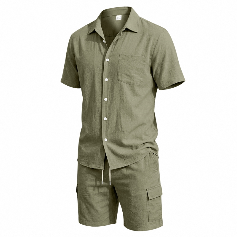 Erkekler Yazlık Amerikan Keten - Summer Clothing Sets Men incelemesi ve fiyatı