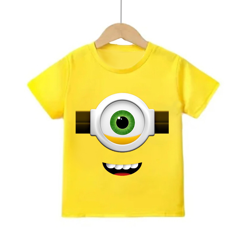 Çizgi Film Minion Kısa Kollu T - Summer Clothing Teens incelemesi ve fiyatı