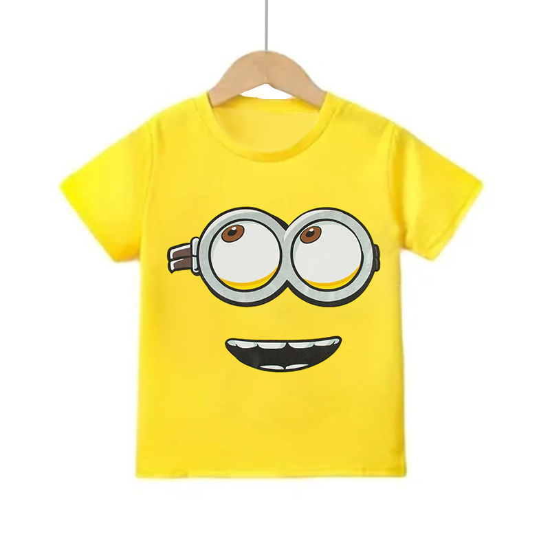 Çizgi Film Minion Kısa Kollu T - Summer Clothing Teens incelemesi ve fiyatı